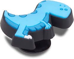 CROCS JIBBITZ CHARMS BOYS RULE BLUE DINO (10012740-UNC)
