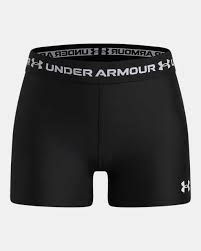 UNDER ARMOUR GIRLS HEAT GEAR LEGGINGS (6009974-001)