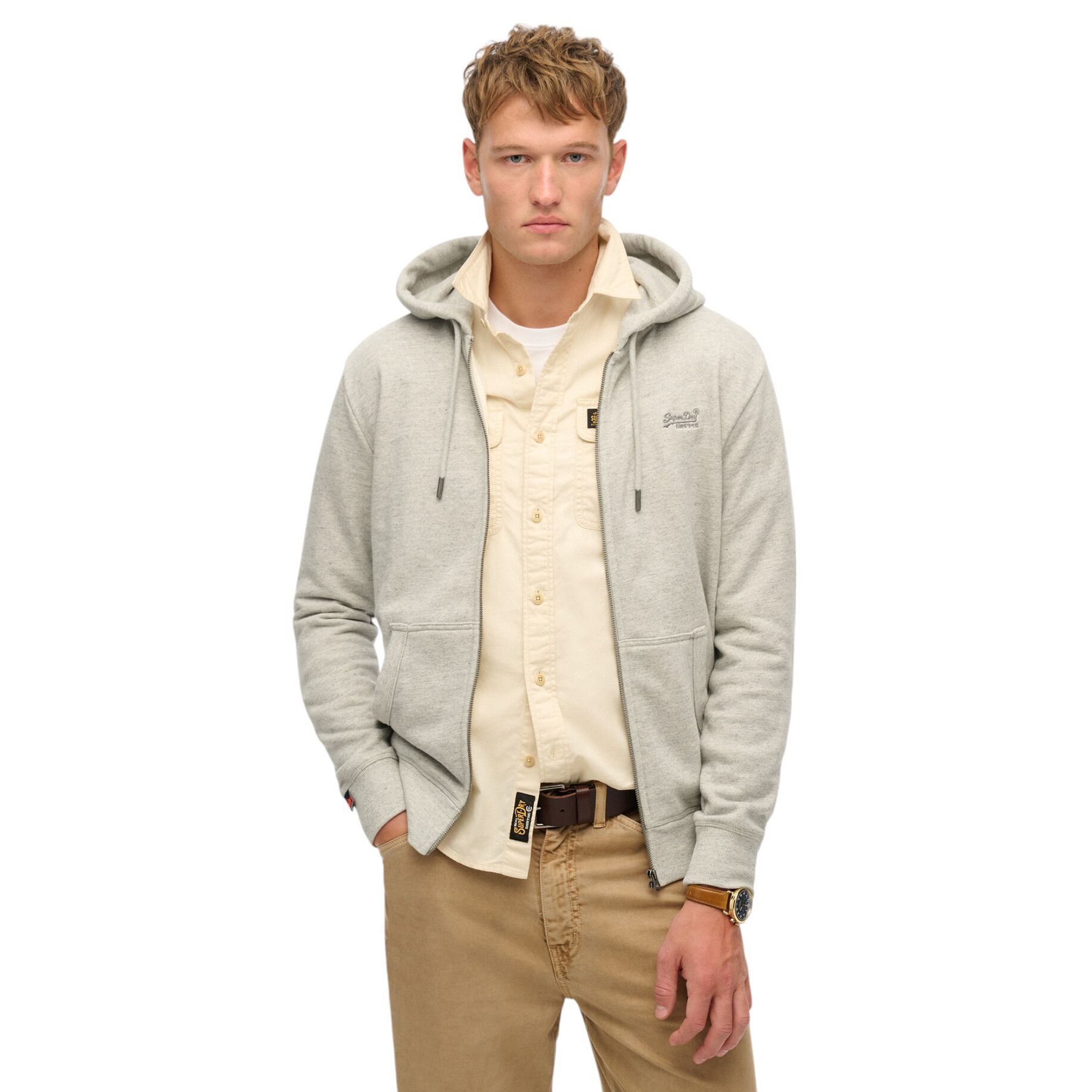 SUPERDRY ESSENTIAL LOGO  ZIP HOODIE (M2014128A-D6V)