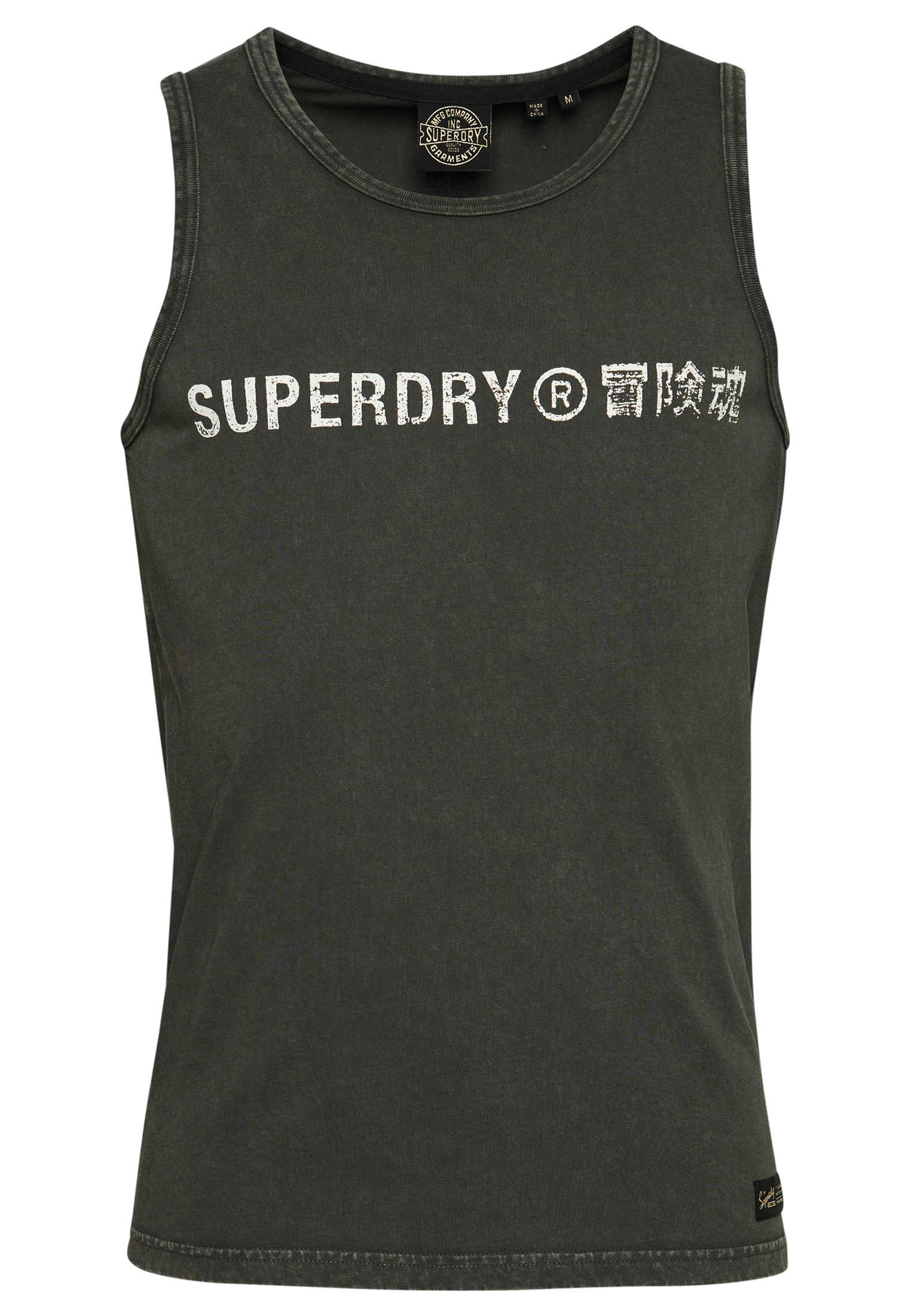 SUPERDRY OVIN VINTAGE CORP LOGO VEST  (M6010730A-06A)