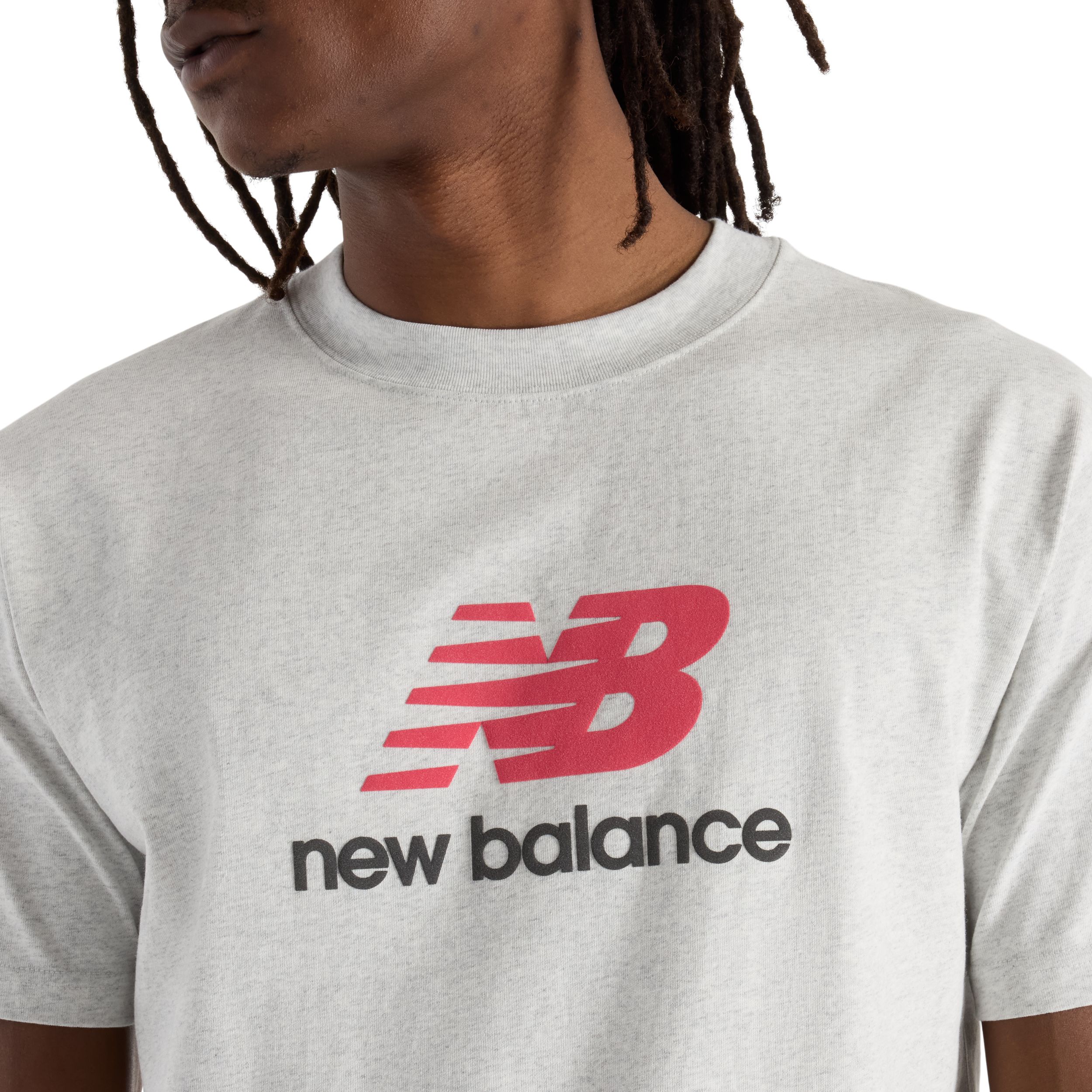 NEW BALANCE ATHLETIC LOGO TEE (M51500AHH)
