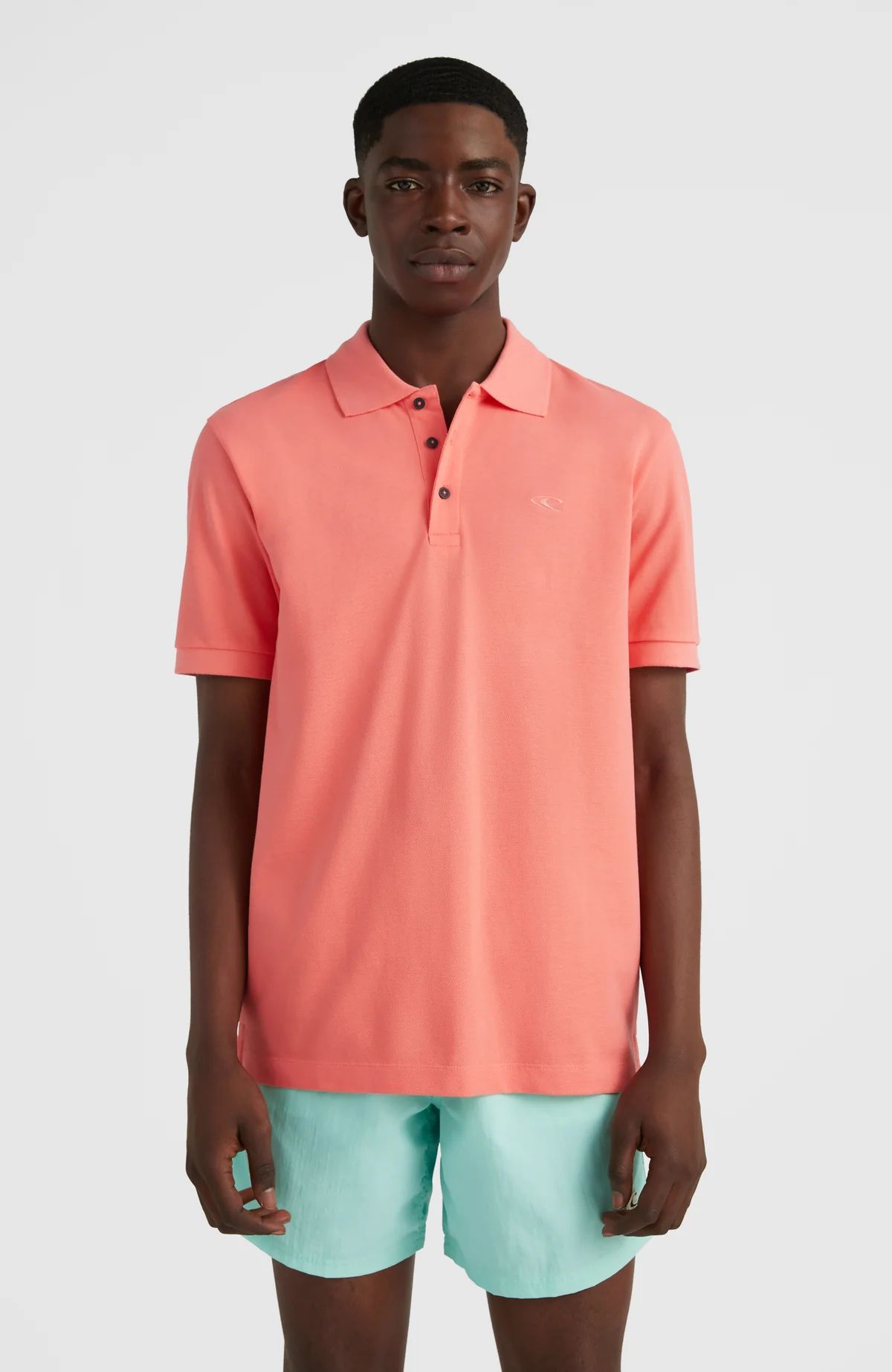 ONEILL TRIPLE STACK POLO TEE (N02400-14022) GEORGIA PEACH