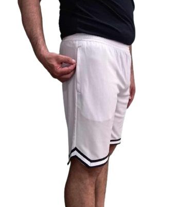 MAGNETIC NORTH ATH COURT SHORTS (A51001-WHITE)