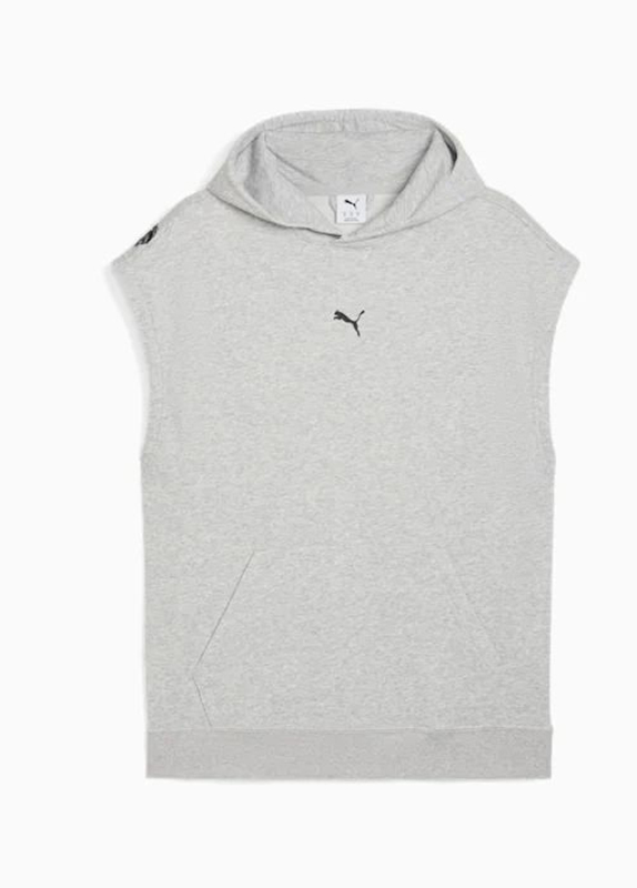 PUMA GRAPHIC FT SLEEVLESS HOODIE (527839-04)