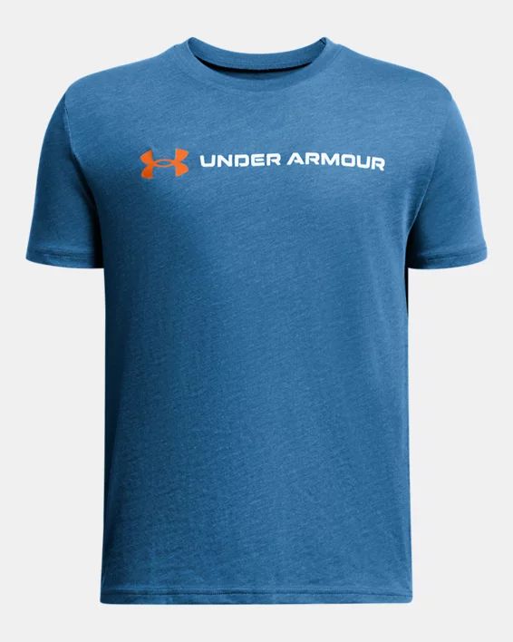 UNDER ARMOUR WORDMARK SS T-SHIRT JR (1380747-406)