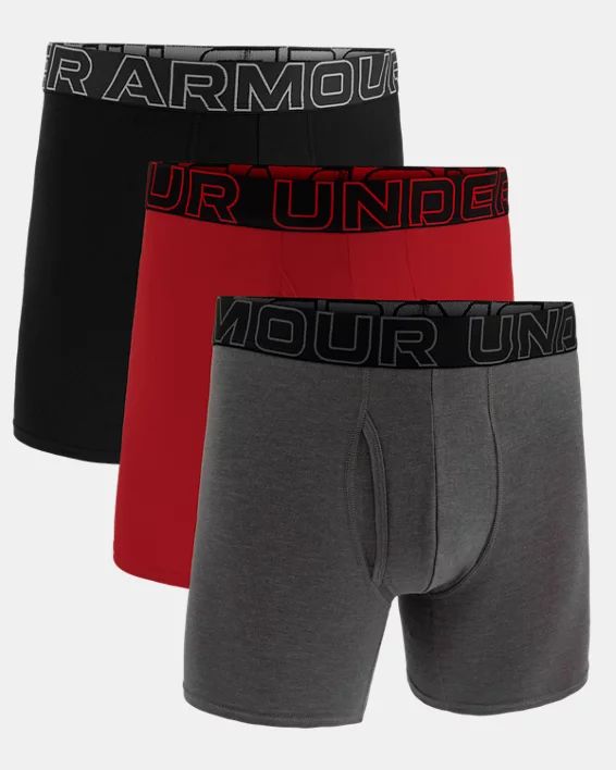 Under Armour Boxer 6inc MENS 3Pack (1383889-025)