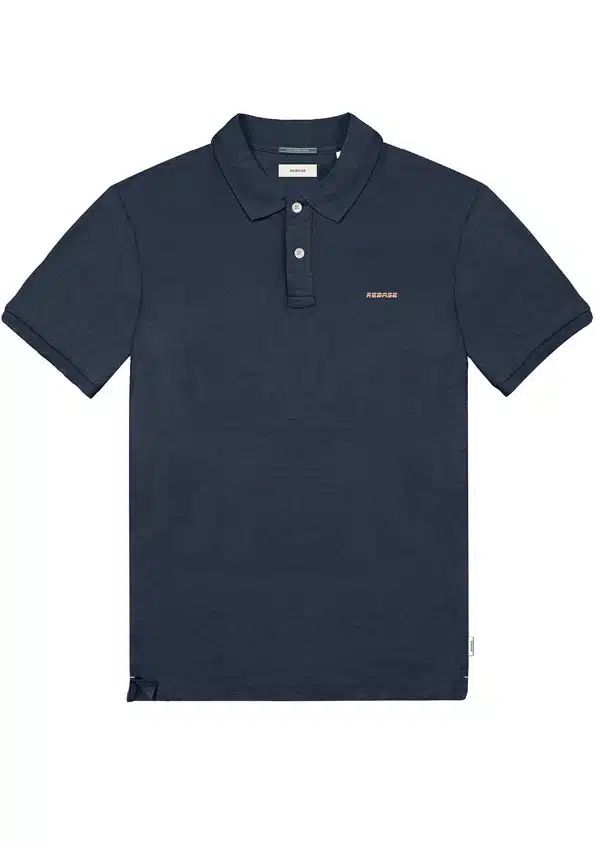 REBASE POLO T-SHIRT (241-RPS-032 NAVY)