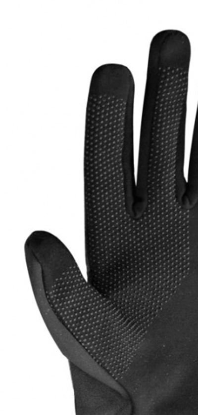 REBASE TOUCH TECH GLOVES (RMG-01 BLACK)