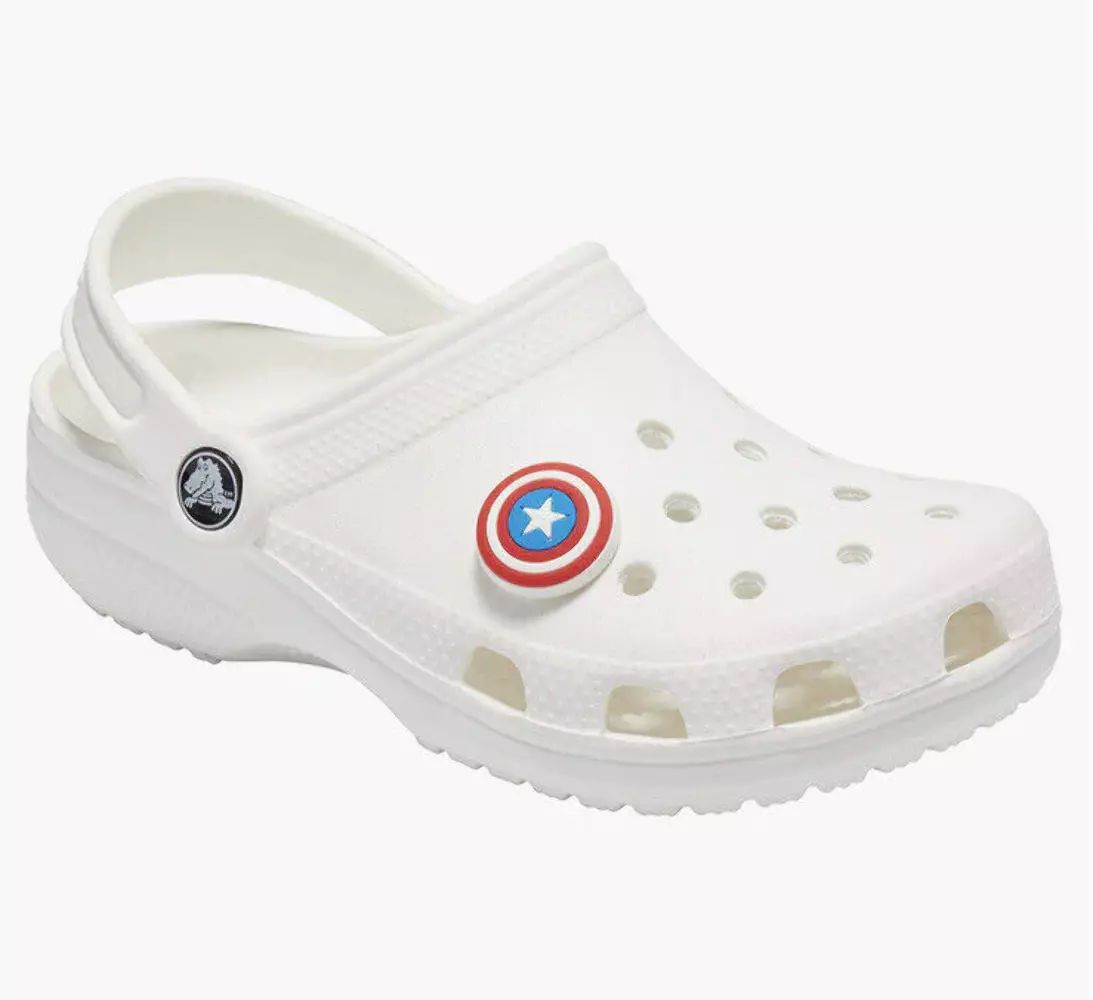 CROCS JIBBITZ Charms Marvel Avengers Captain America (1009759-UNC)