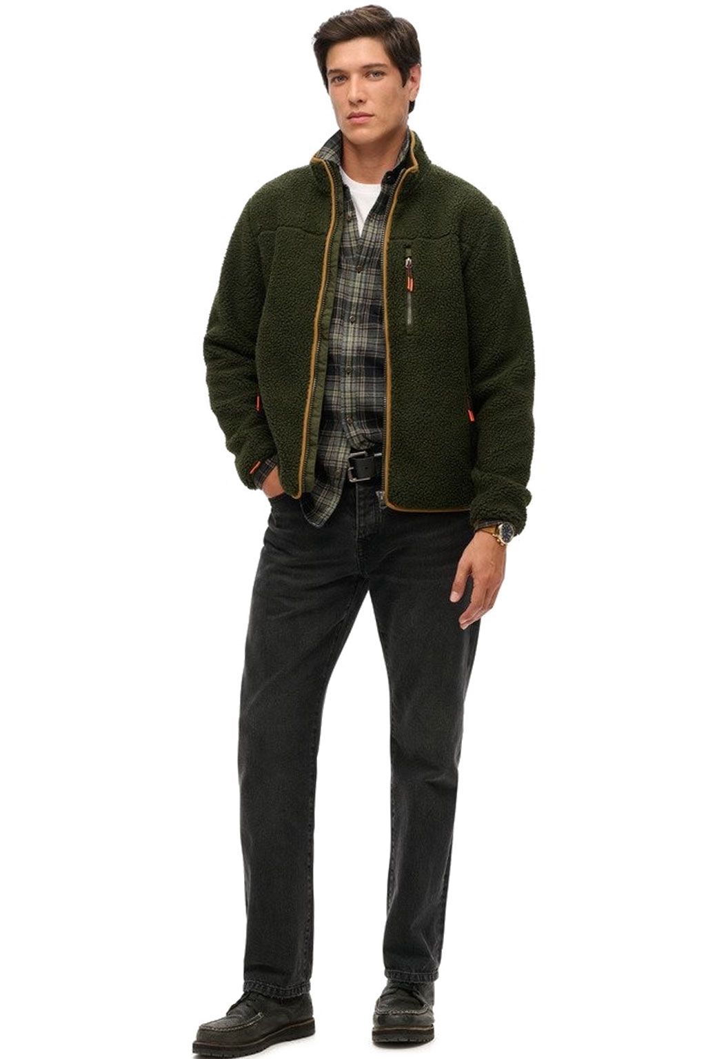 SUPERDRY OUTDOOR FZ FL HOODIE (M2014140A-1KM)