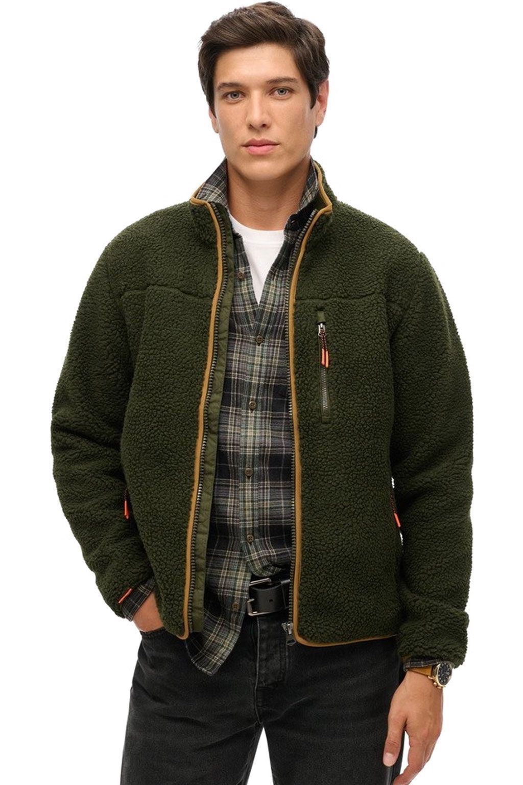 SUPERDRY OUTDOOR FZ FL HOODIE (M2014140A-1KM)