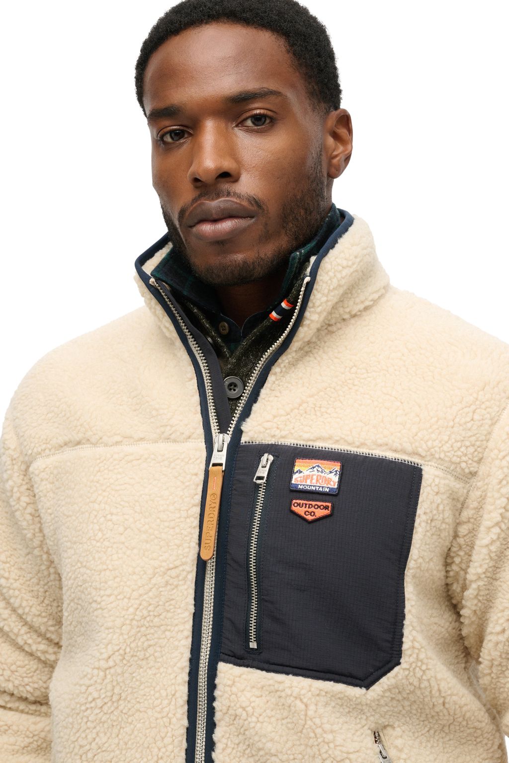 SUPERDRY VINTAGE RETRO FZ FL HOODIE (M2014141A-1LG)