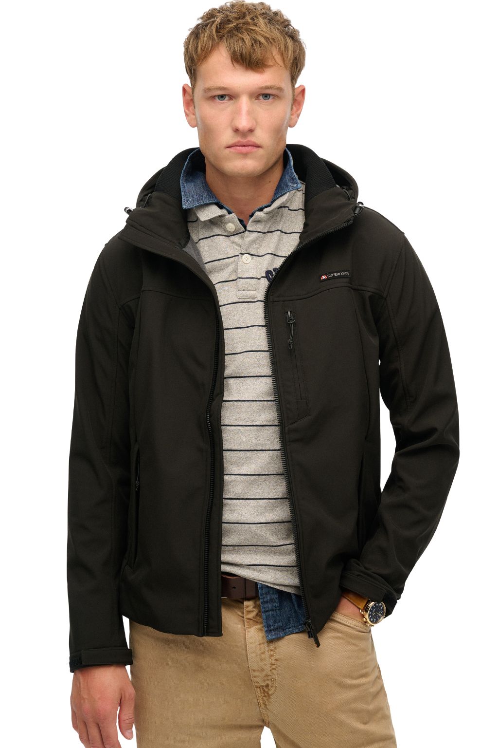 SUPERDRY HD SOFT SHELL TREKKER JKT (M5012103A-02A)