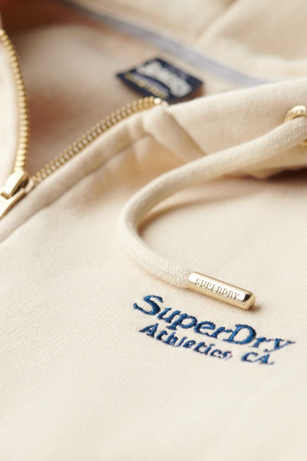 SUPERDRY ESS LOGO ZIP TRACK TOP (W2012551A-8ML)