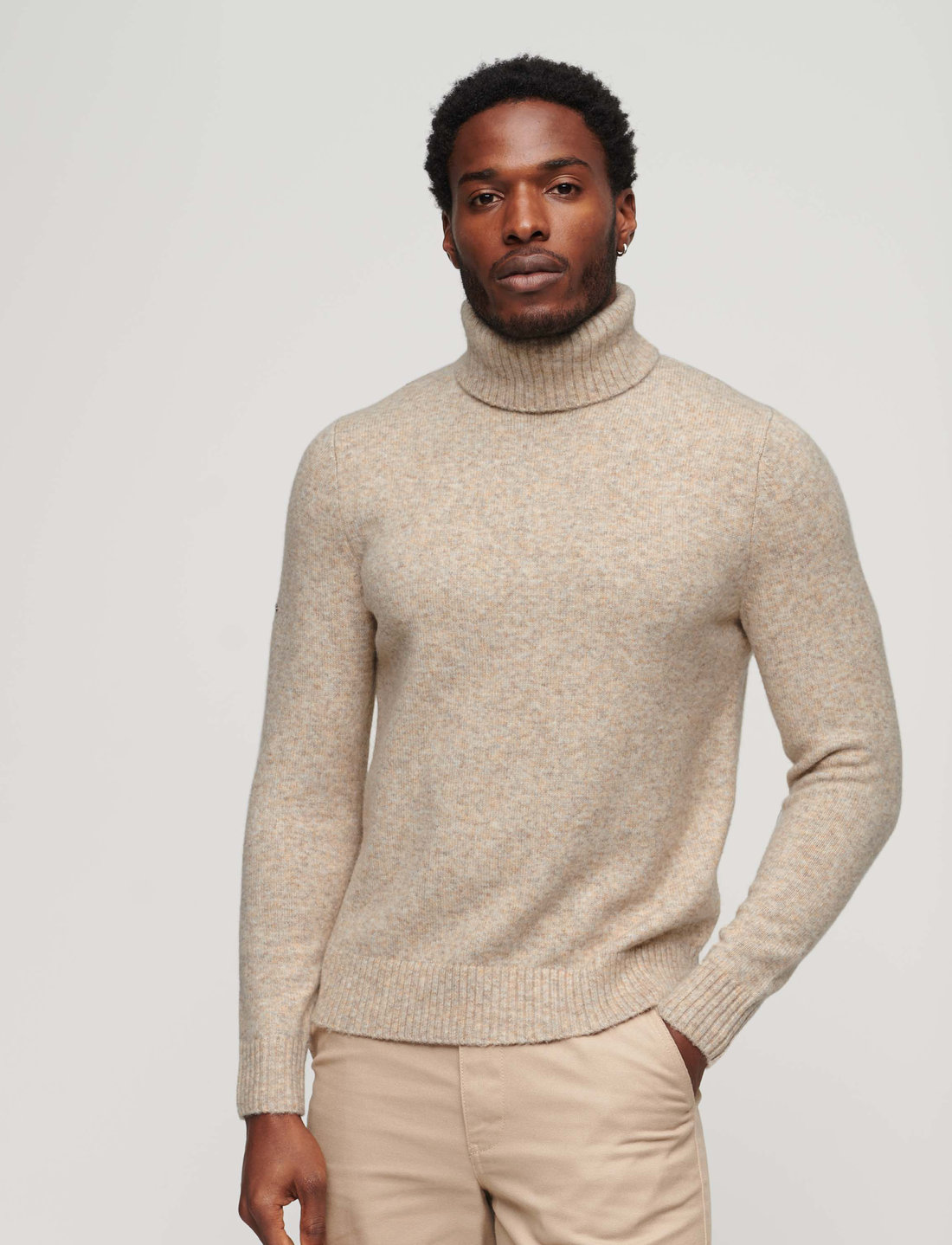 SUPERDRY STUDIO BRUSHED ROLL NECK (M6110555A-1CM)