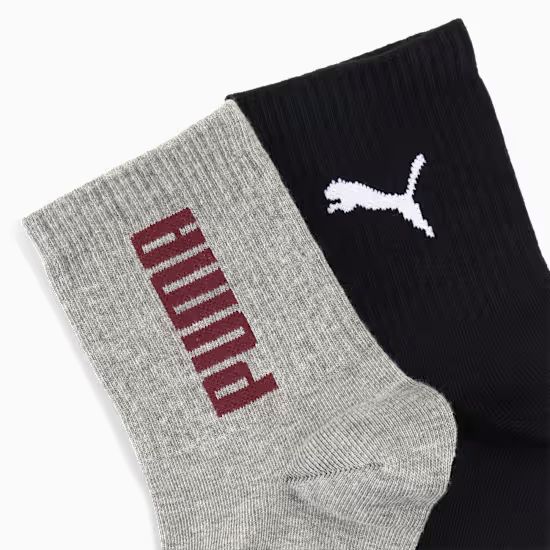 PUMA RIB LOGO SHORT SOCK 3P  (947216-04)