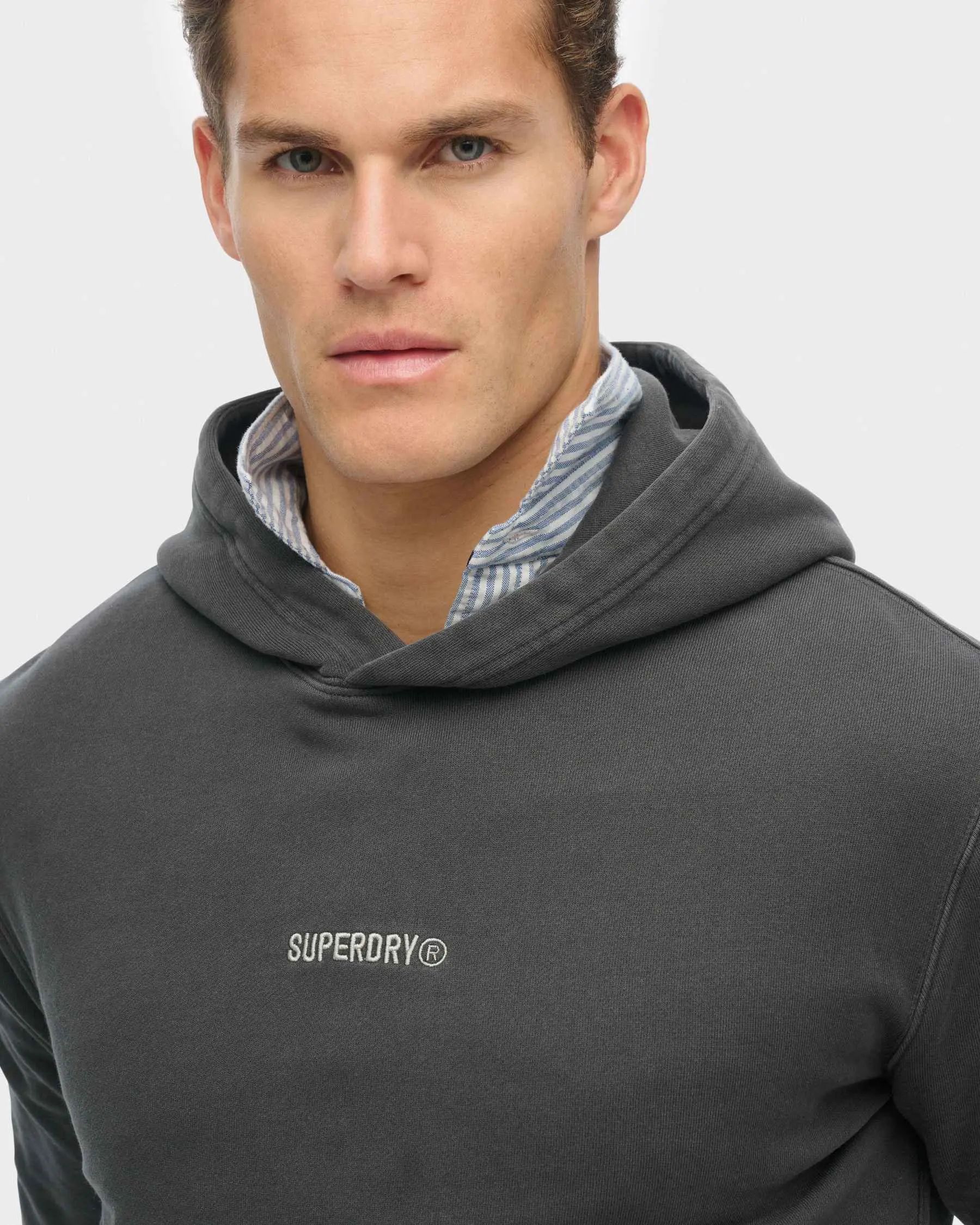 SUPERDRY MICRO LOGO  HOODIE (M2014031A-AFB)