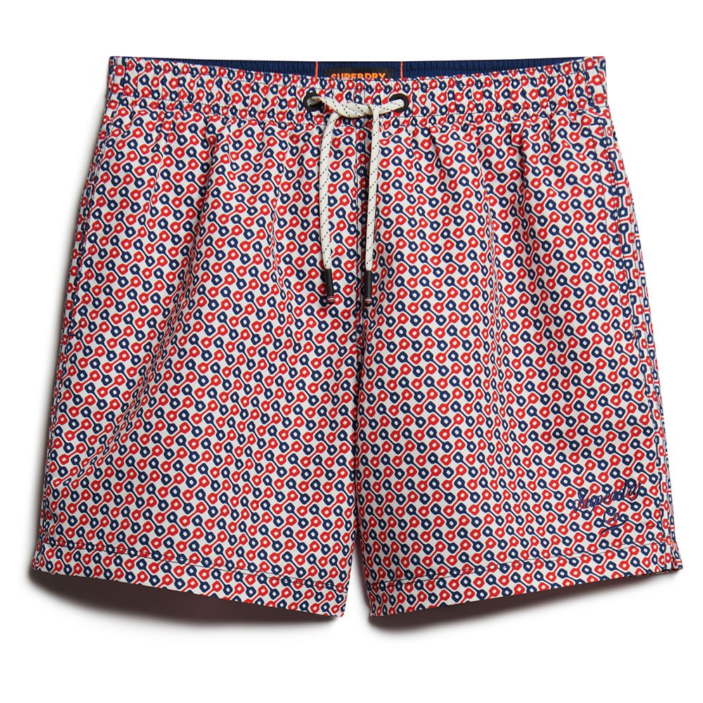 SUPERDRY STUD PRINTED 15" SWIMSHORT (M3010231A-2CK)