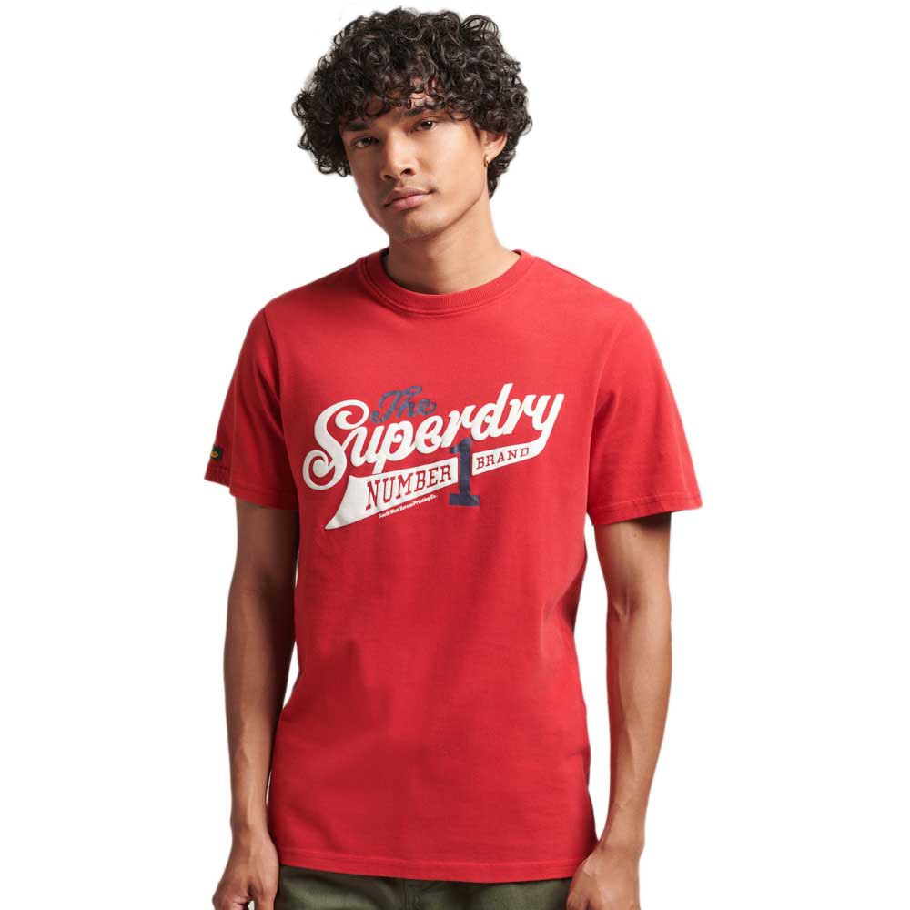 SUPERDRY OVIN VINTAGE SCRPTED COLLEGE TEE (M1011474A-NSR)