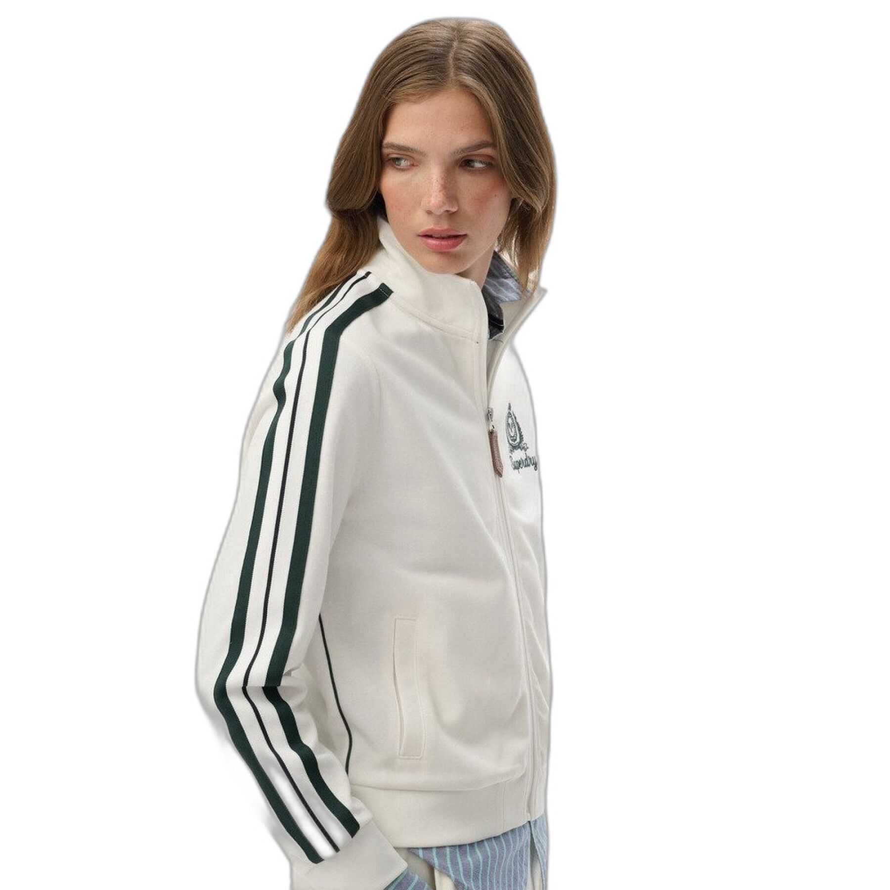 SUPERDRY COUNTRY CLUB TRACK TOP  (W2012384A-71D)