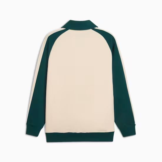 PUMA  T7 RELAXED WING COLAR JAQUARD TRACK JKT (632994-87)