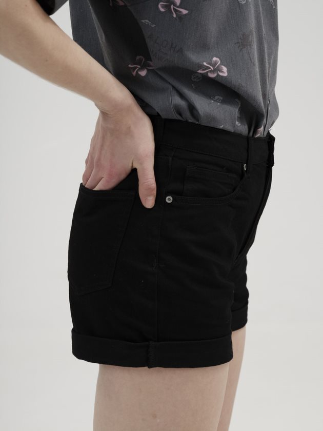 EMERSON STRECH DENIM SHORT (211.EW45.90 BLACK)