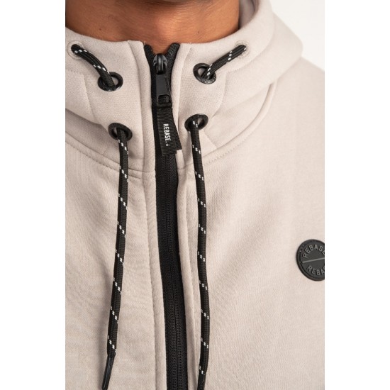 REBASE Hoodie Full Zip (232.RTOP-001-ICE)