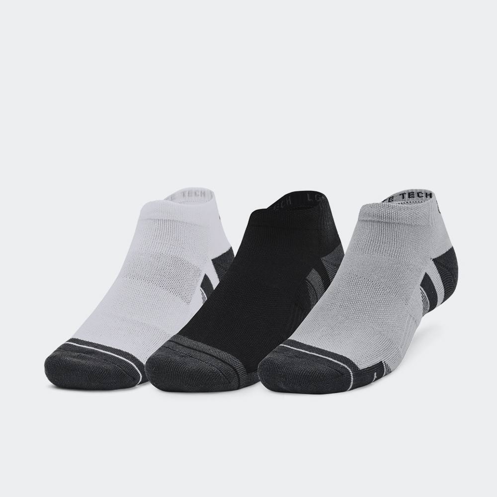 UNDER ARMOUR PERFORMANCE TECK  3PPK SOCKS (1379504-011)