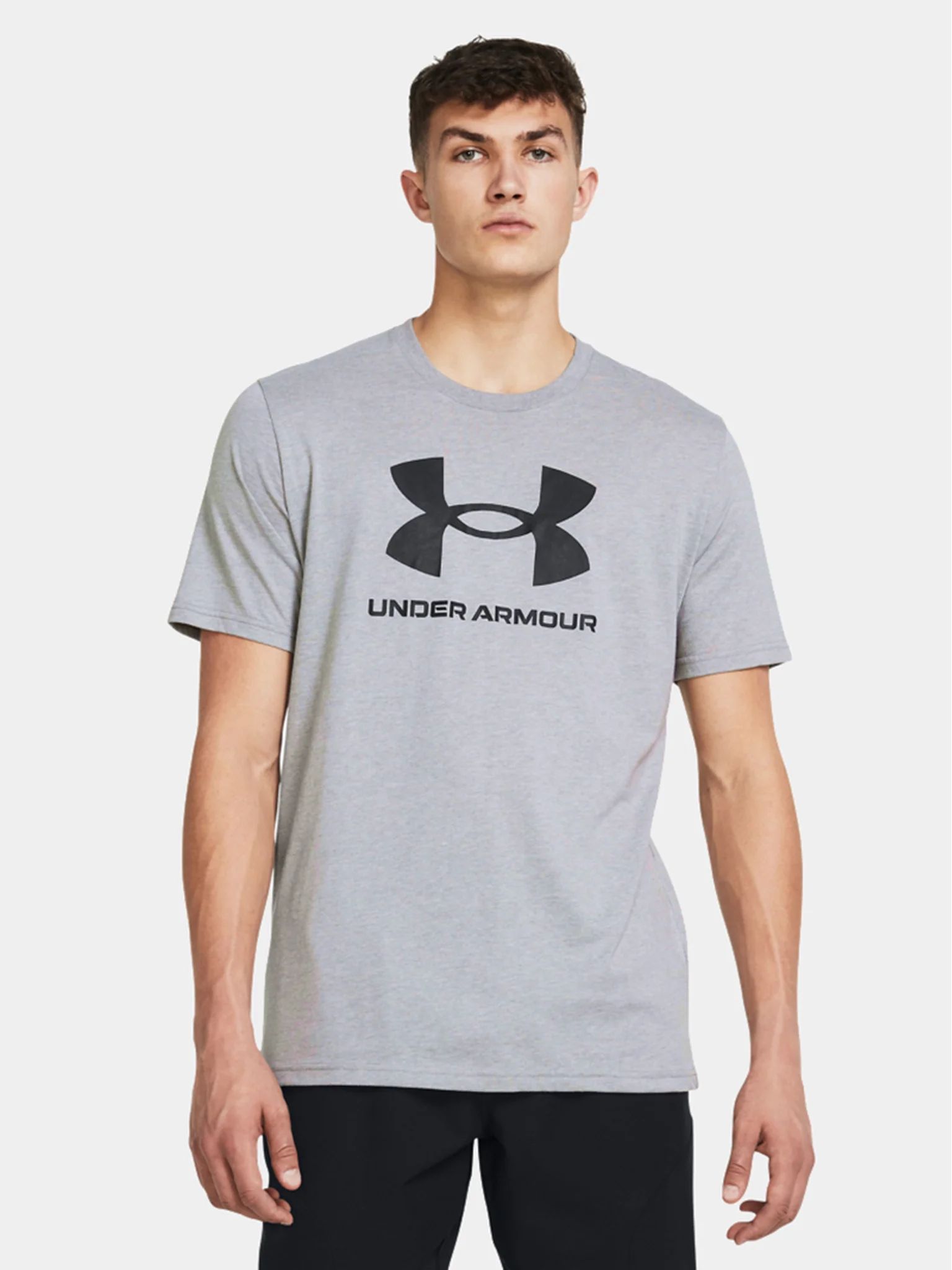 UNDER ARMOUR SPORTSTYLE LOGO T-SHIRT  (1382911-035)