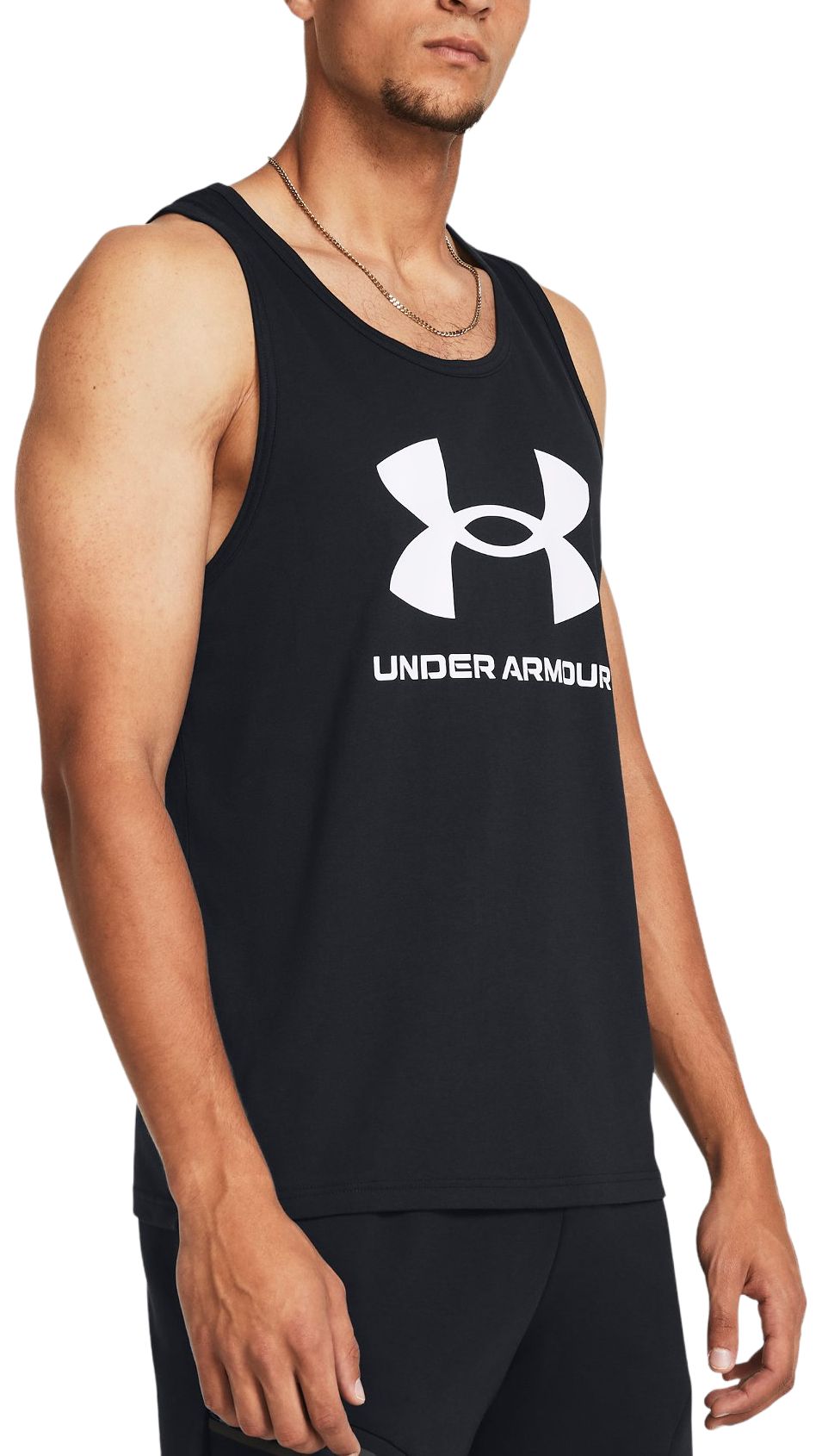 UNDER ARMOUR SPORTSTYLE LOGO TANK TEE (1382883-001)