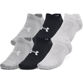 UNDER ARMOUR ESS NOSHOW 6PACK SOCKS (1382611-002)