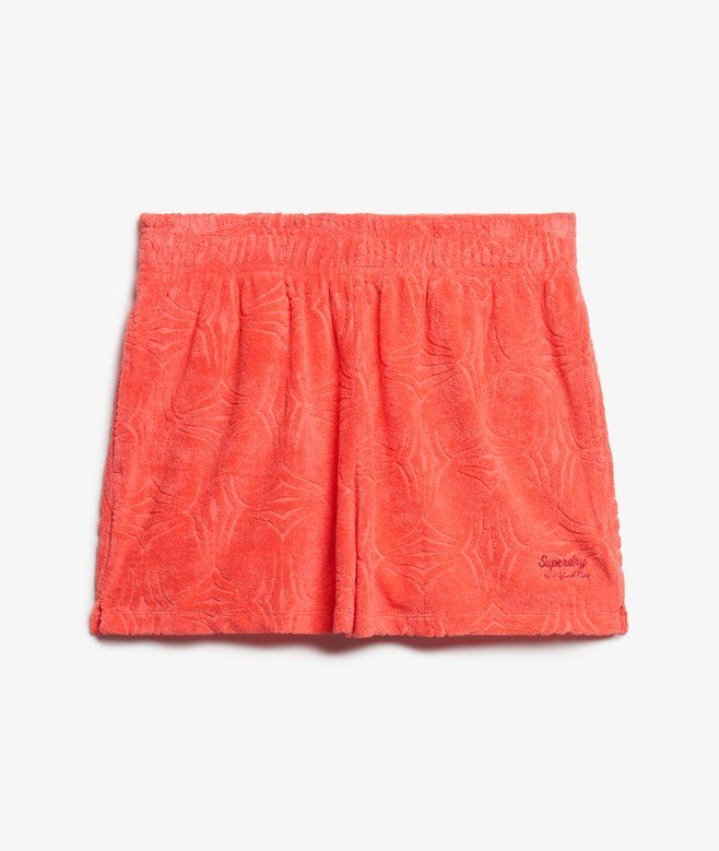 SUPERDRY COUNTRY CLUB TOWELLING SHORT WMNS (W7110459A-T7G)
