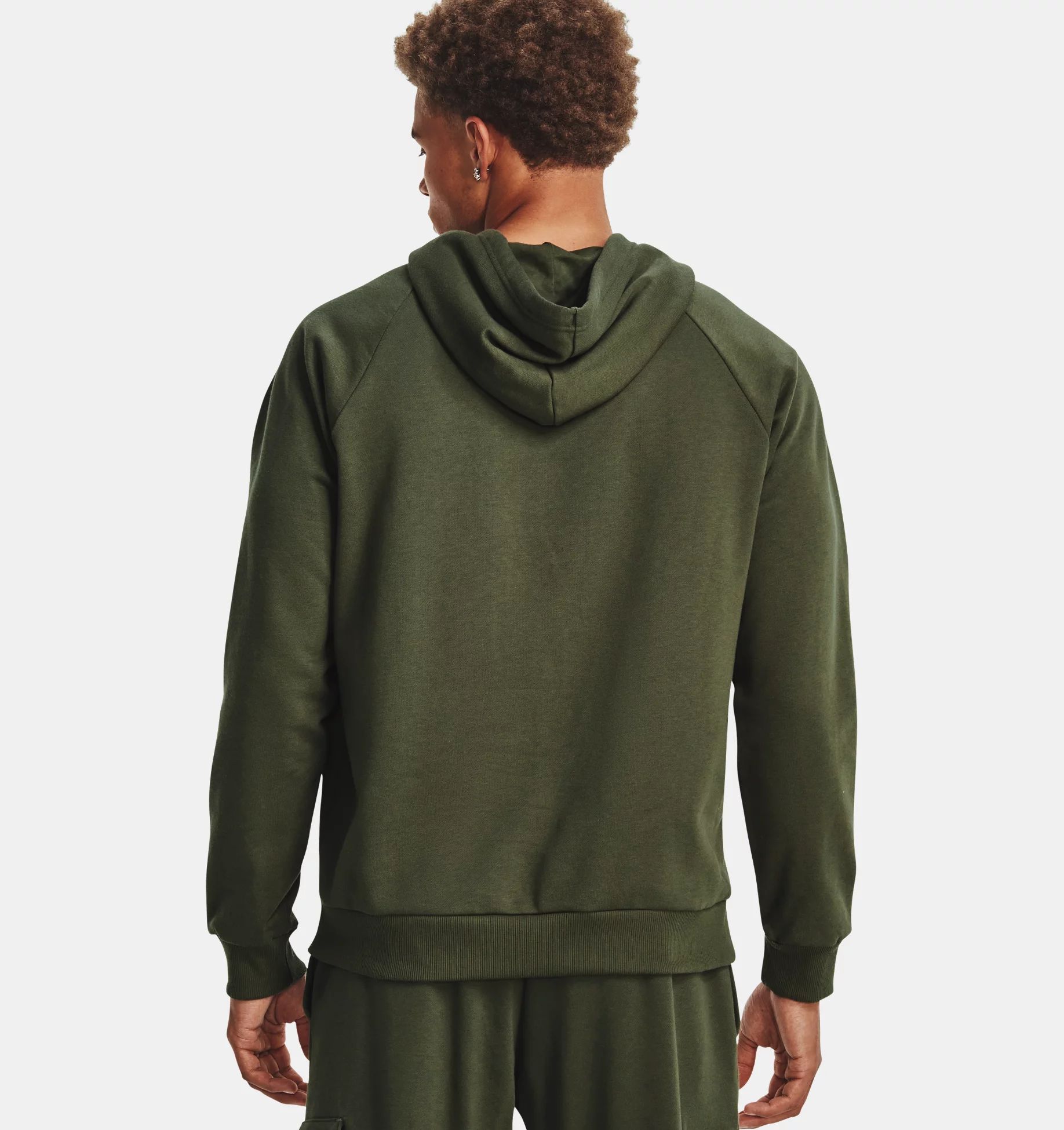 UNDER ARMOUR RIVAL FL  HOODIE (1379757-390)