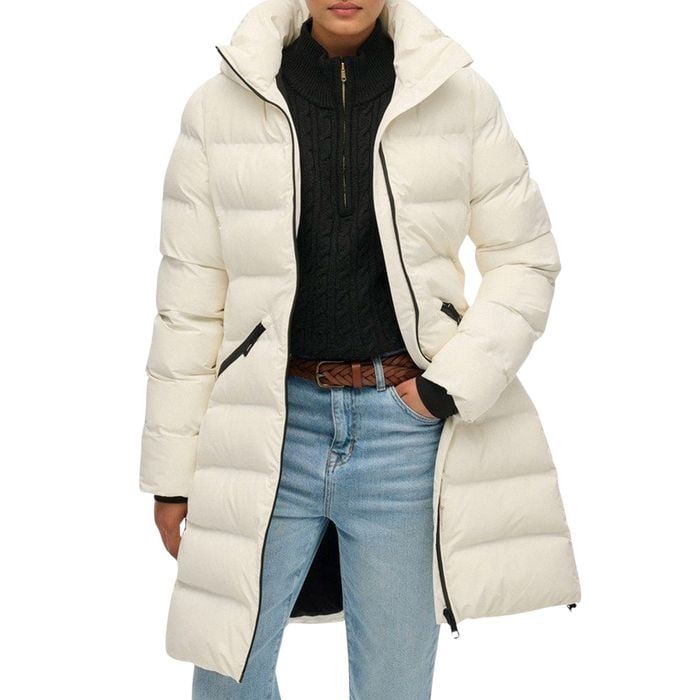 SUPERDRY STUD CITY MID PADDED JKT (W5011982-71D)