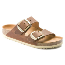 BIRKENSTOCK LTHR ARIZONA BIG BUCKLE (1011072) LEOI COGNAC REGULAR