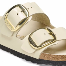 BIRKENSTOCK LTHR ARIZONA BB LENA HS (1026128)ECRU HEX