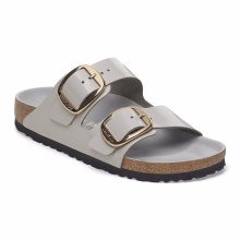 BIRKENSTOCK LEATHER ARIZONA BB LENA HS (1029391) STONE COIN HEX