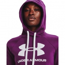 UNDER ARMOUR RIVAL FL LOGO HOODIE (1356318-514)