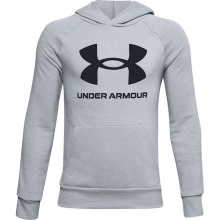 UNDER ARMOUR RIVAL FL LOGO HOODIE (1357585-011)
