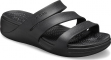 crocs Monterey Wedge Slides (206304-001) black