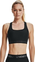 UNDER ARMOUR MID CROSSBACK  Bra (1361034/001) ΜΠΟΥΣΤΑΚΙ