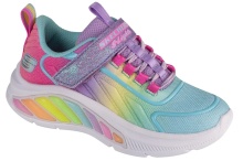 SKECHERS LIGHTED BUNGEES  RAINBOW (303721L-LVMT)