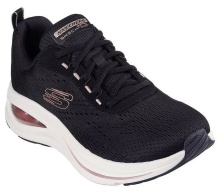 SKECHERS METALIC TRIM LACE UP (150074-BKRG)