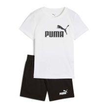 PUMA  ESS LOGO TEE & SHORTS SET  (685240-02)