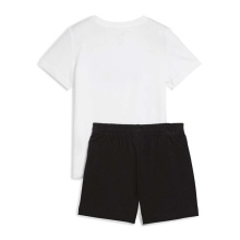 PUMA  ESS LOGO TEE & SHORTS SET  (685240-02)