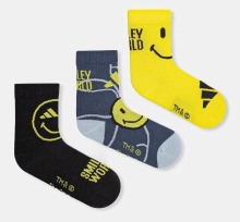 ADIDAS SMILEY SOCKS 3PPK (JG5804)