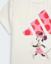 ADIDAS DISNEY MINNIE MOUSE T-SHIRT SET (JF3626)