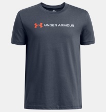 UNDER ARMOUR BOYS LOGO WORDMARK SS TEE (1389963-044)
