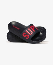 SUPERDRY GRAPHIC POOL SLIDE (MF310266A-09S)