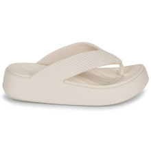 CROCS GETAWAY GROOVE PLATFORM FLIP (210700-0LH) SANDSTONE